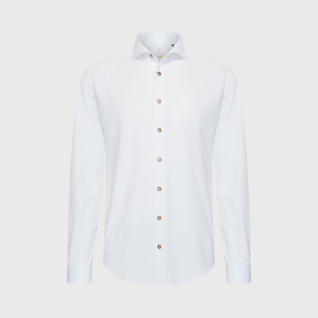 Blue Industry Oxford lounge jersey overhemd | 6200.62-WHITE large