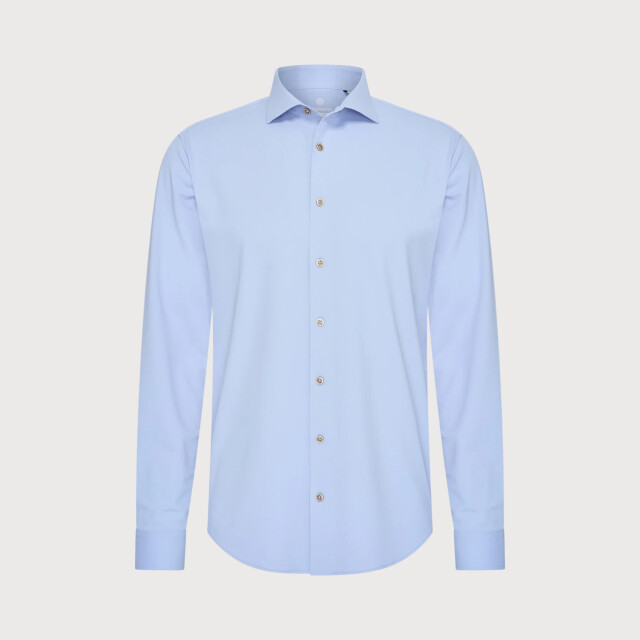Blue Industry Oxford lounge jersey overhemd | 6200.62-SKY large