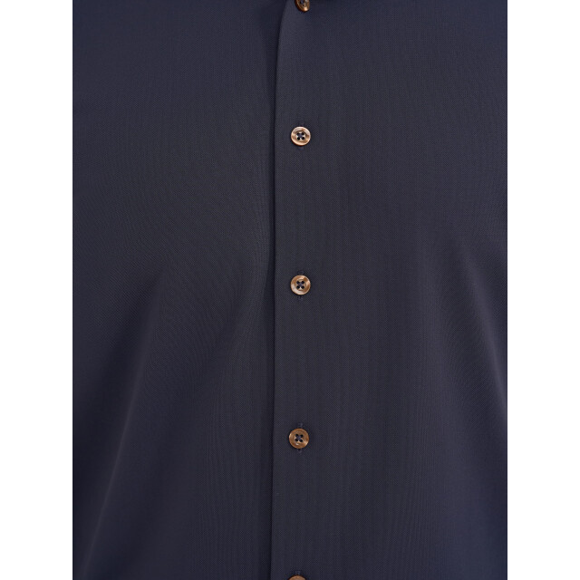 Blue Industry Oxford lounge jersey overhemd | 6200.62-NAVY large
