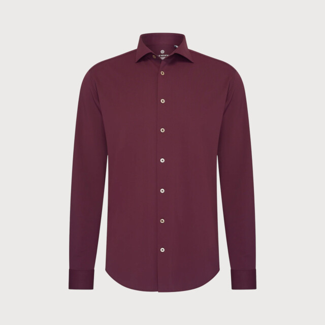 Blue Industry Oxford lounge jersey overhemd | 6200.62-WINE large