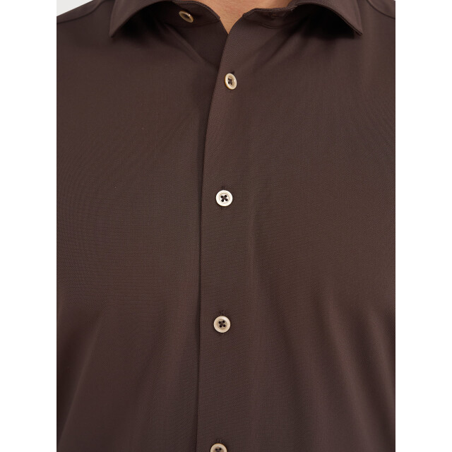Blue Industry Oxford lounge jersey overhemd | 6200.62-BROWN large