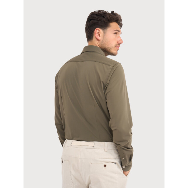 Blue Industry Oxford lounge jersey overhemd | 6200.62-ARMY large