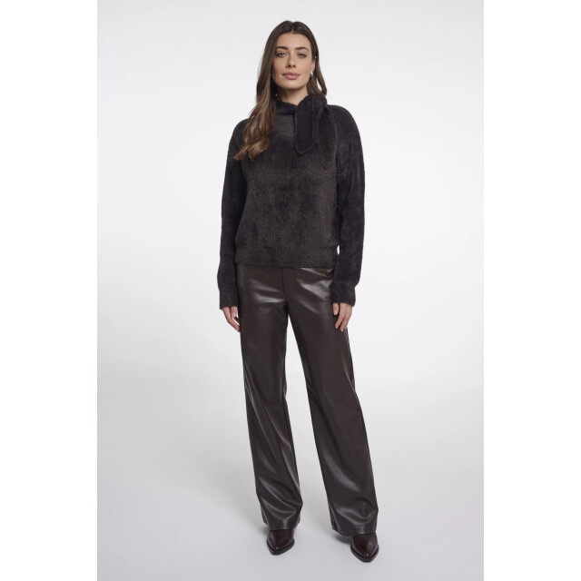 Rino & Pelle Griselda.5002612 rino en pelle pullover with bowtie neckline peated Griselda.5002612 Peated large