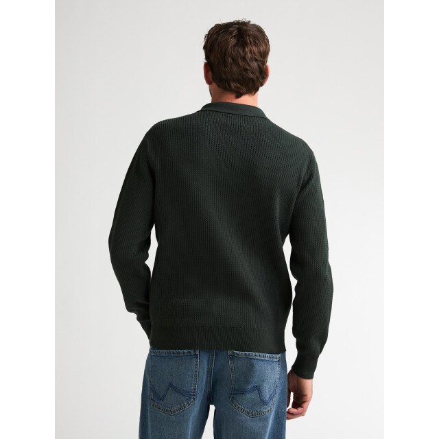 Petrol Industries Heren polo m-3060-kwc212 6184 deep green Petrol Polo M 3060 KWC212 6184DeepGreen large