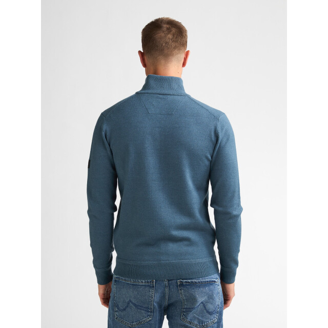 Petrol Industries Heren trui m-3060-kwc214 5202 storm blue Petrol Polo M 3060 KWC214 5202StormBlue large