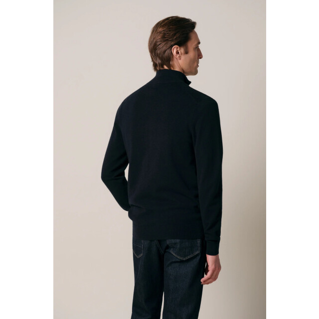 Profuomo Ppxj30013a cardigan full zip navy PPXJ30013A large