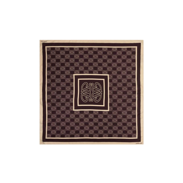 Dante 6 Monogram printed scarf sjaals 263900 263900 large
