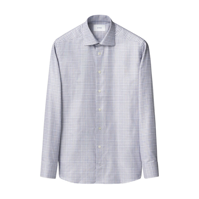 Eton Bold check king twill shirt lange mouw overhemden 100015806 100015806 large