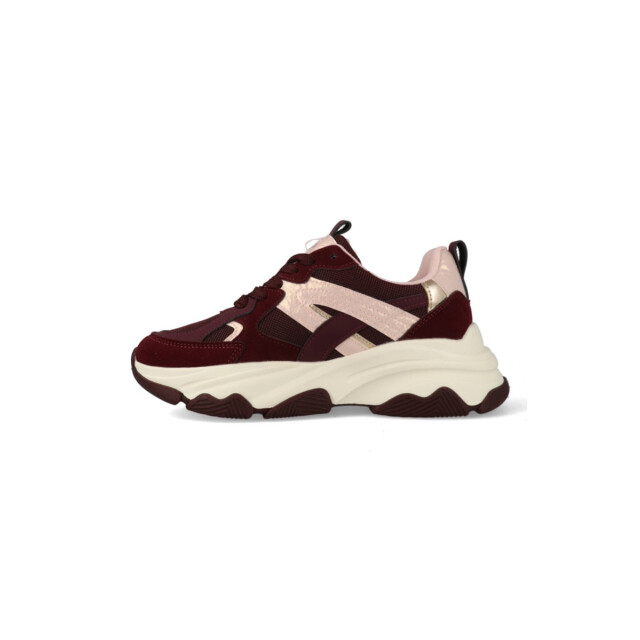 Posh by Poelman Sneakers gigi 523 bordeaux / rose CGIGI large