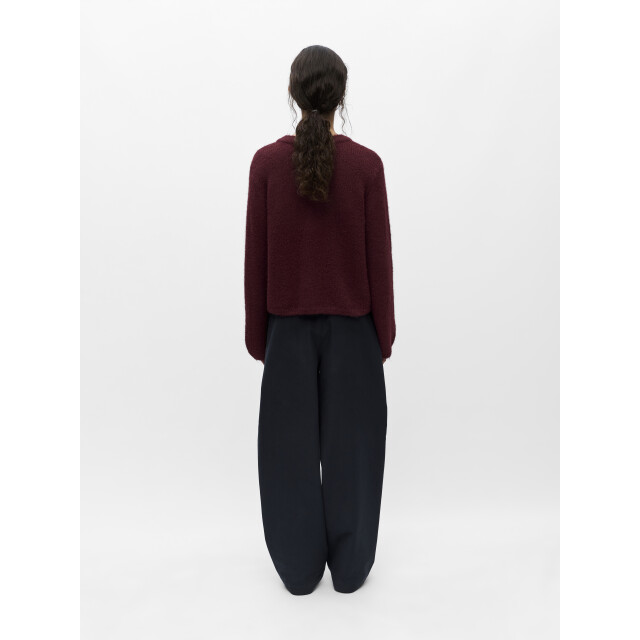 Object Saggia gebreid vest met ronde hals 23046886 large