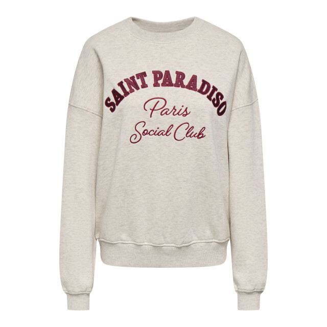 Jacqueline de Yong Jdymesa l/s o-neck emb sweat jrs no 15370526 large