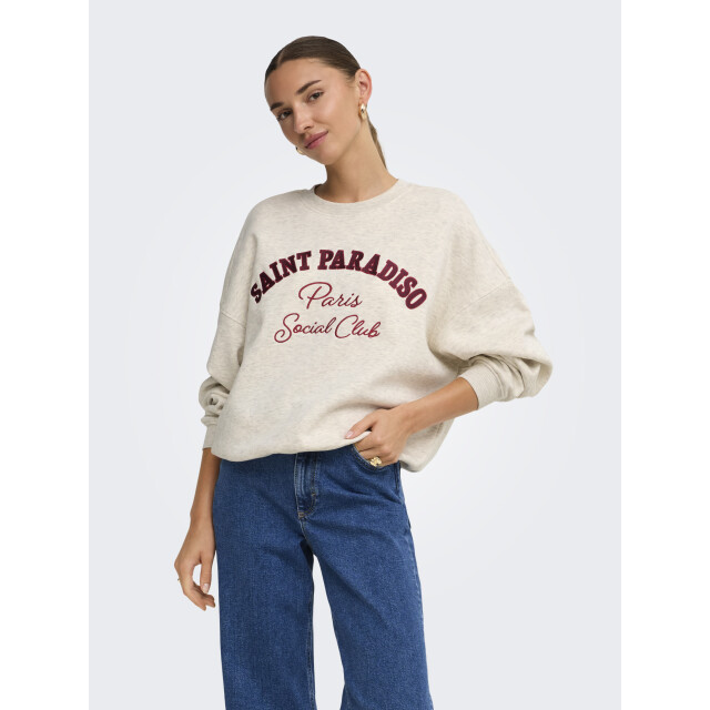 Jacqueline de Yong Jdymesa l/s o-neck emb sweat jrs no 15370526 large