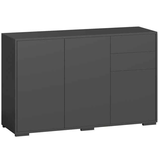 4goodz Kommode dressoir – 2 lades push-click 117x36x74 cm - 3704109 large