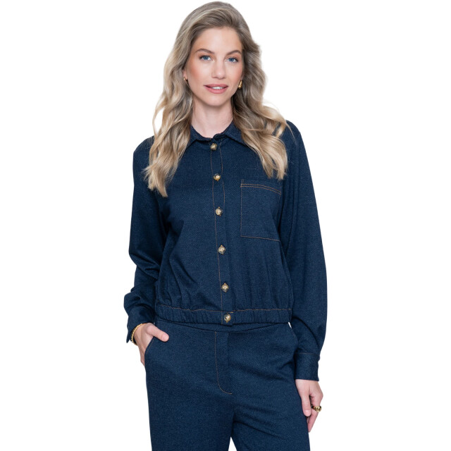 Geisha Blouse blue 63671-20-000625 large