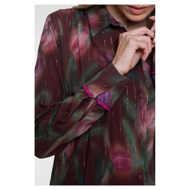 Geisha Blouse burgundy 63638-20-000480 large