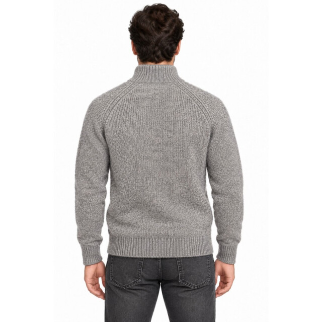 Kronstadt Ks35005 ksdorsey half zip 913 grey mix -trui 913 Lt. Grey Mix/KS35005 KSDORSEY Half Zip large