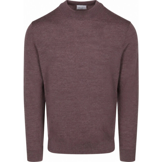 Profuomo Ppxj30028j merino mockneck aubergine PPXJ30028J large