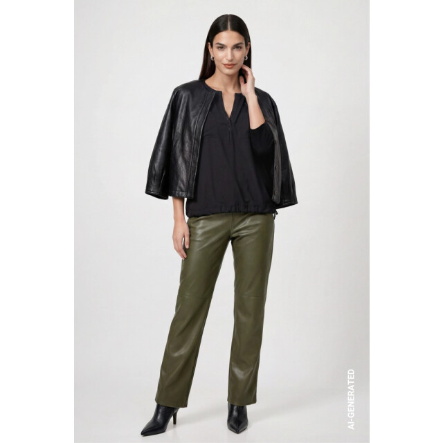 Monari  blouse with jewelry 810104 999 black 06615.990.0078 large