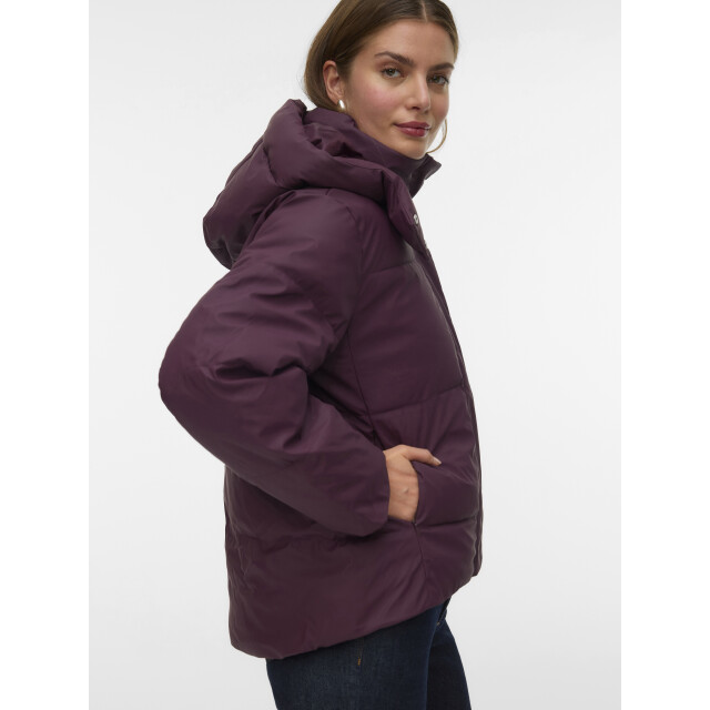 Vero Moda vmgretakylie short coated jacket no 10311315 winetasting 06111.680.0030 large