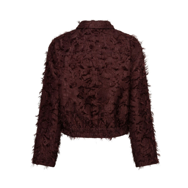 Red Button Rb bomber fringes burgundy RB Bomber fringes burgundy large