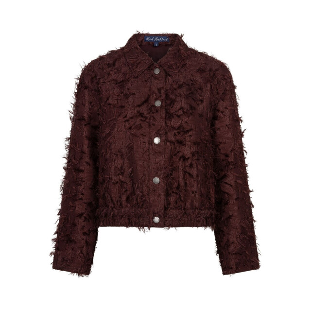 Red Button Rb bomber fringes burgundy RB Bomber fringes burgundy large