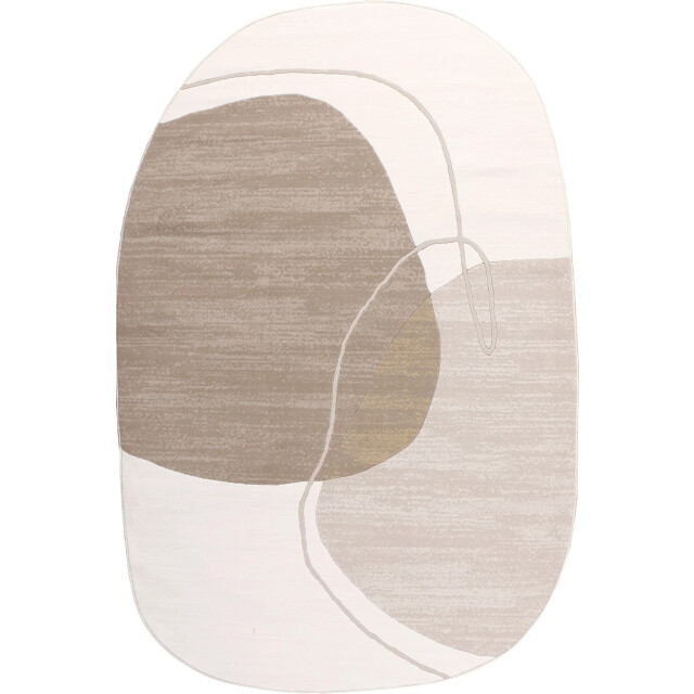 Muratap Organisch vloerkleed jarden shape creme 200x290 cm 3704574 large