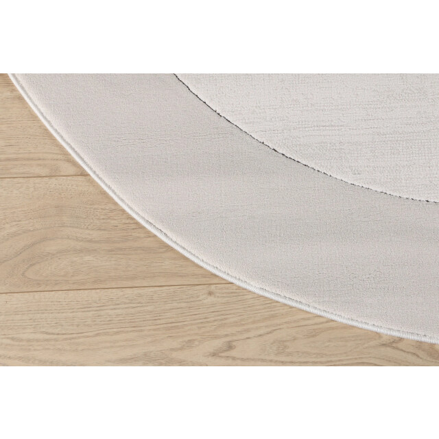 Muratap Jarden home rond uni vloerkleed beige 160 cm rond 3704523 large