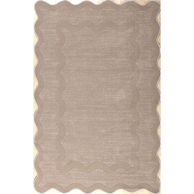 Muratap Organisch vloerkleed jarden shape beige- 160x230 cm 3704557 large