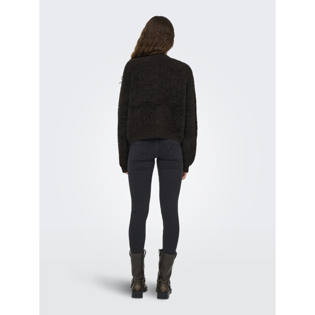 Jacqueline de Yong eira life l/s oneck cardigan knt 15337012 chocolate torte 06741.880.0008 large