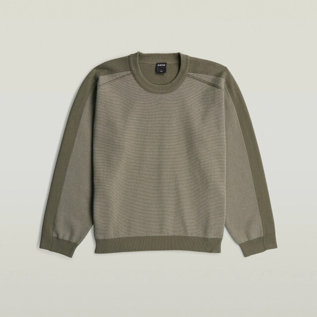 G-Star Two tone raglan relaxed r knit D30497-C868-J014 large