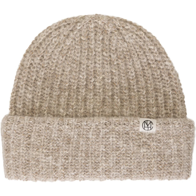Moss Copenhagen Mschshelby icon beanie 20133-oatmeal melange large