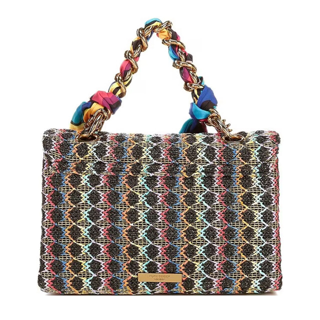 Kurt Geiger Raffia kensington schoudertas 55311 large
