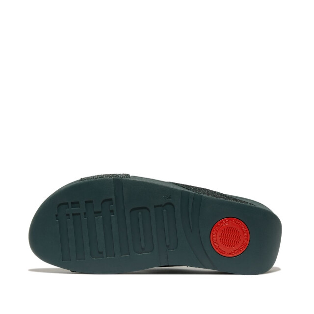 FitFlop Lulu cross slide glitterball metallic IG1 large