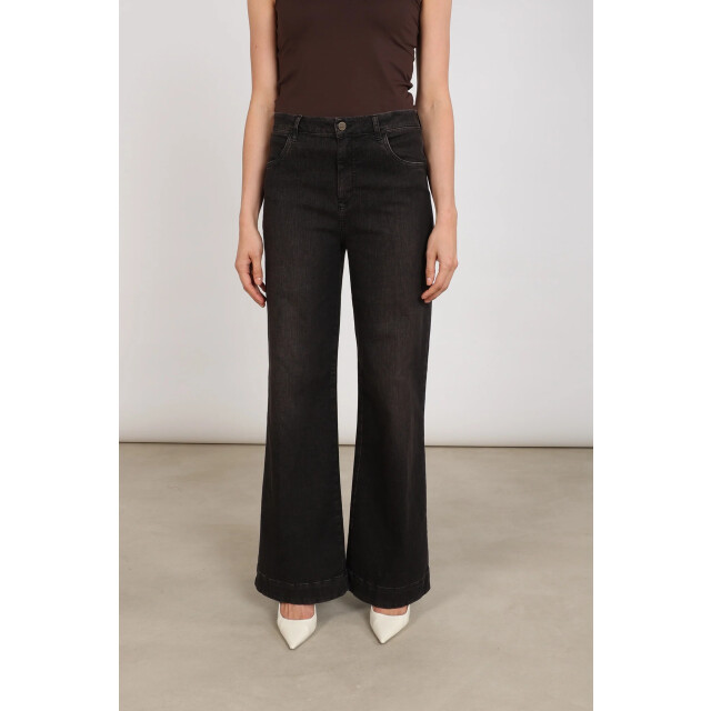 Nukus Nkf09092 334 abby pants denim chocolate NKF09092 334 large