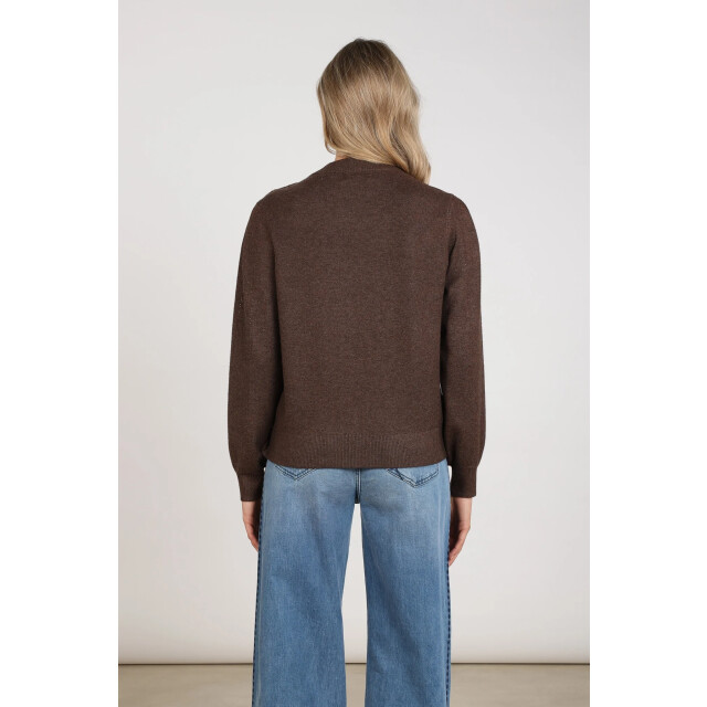 Nukus Nkf03085 334 molly pullover strass chocolate NKF03085 334 large