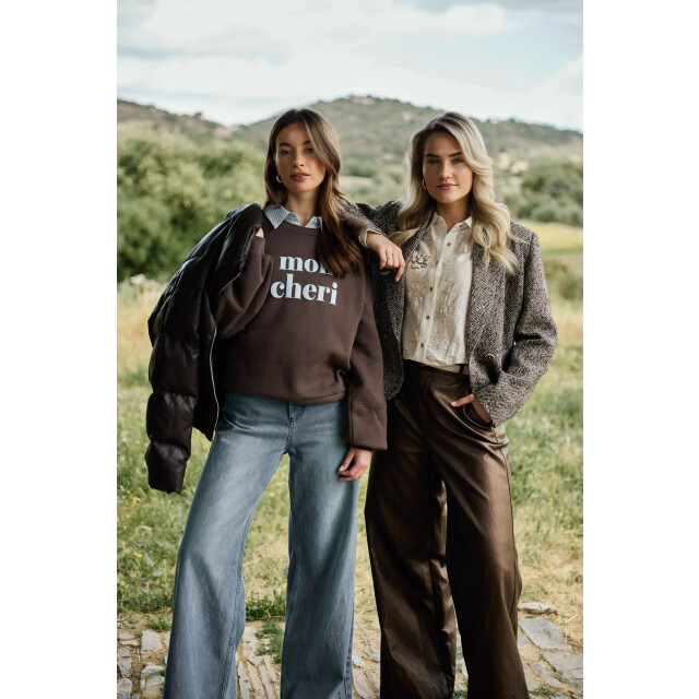 Nukus Nkf03099 334 nicola pullover chocolate NKF03099 334 large