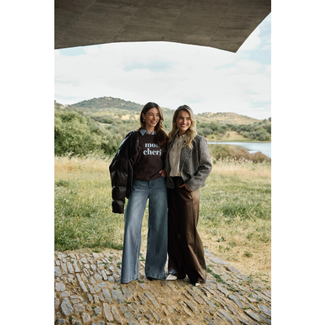Nukus Nkf03099 334 nicola pullover chocolate NKF03099 334 large