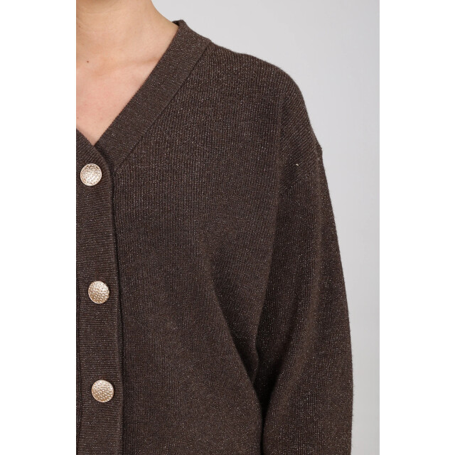 Nukus Nkf05039 334 willa cardigan chocolate NKF05039 334 large