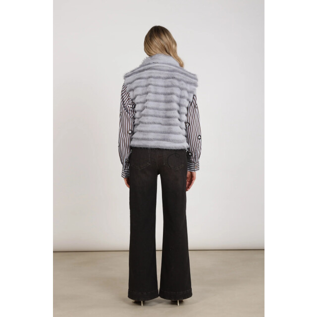 Nukus Nkf08035 46 harriet gilet zipper sky NKF08035 46 large