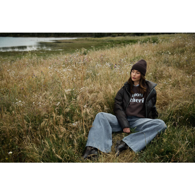 Nukus Nkf03099 334 nicola pullover chocolate NKF03099 334 large
