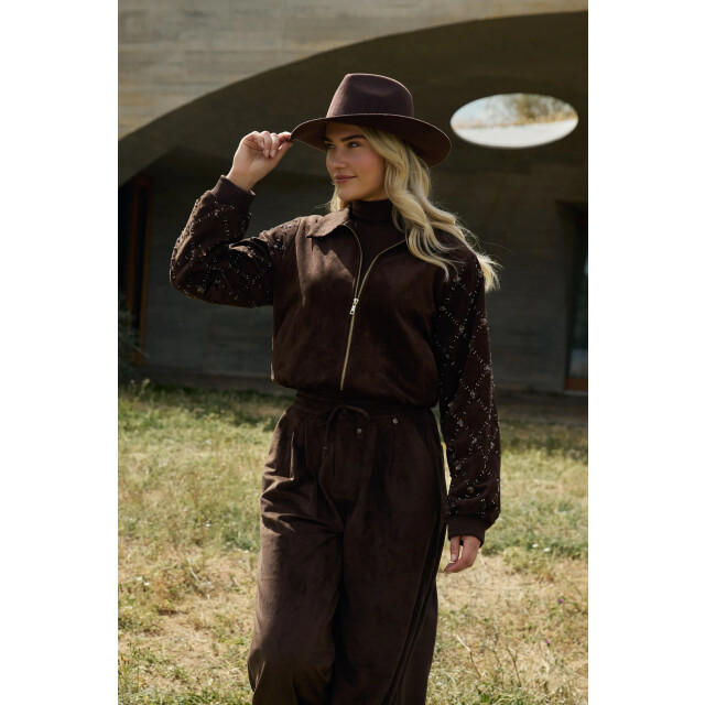 Nukus Nkf03061 334 ginny pullover chocolate NKF03061 334 large