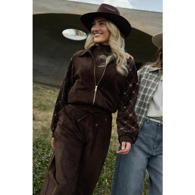 Nukus Nkf03061 334 ginny pullover chocolate NKF03061 334 large