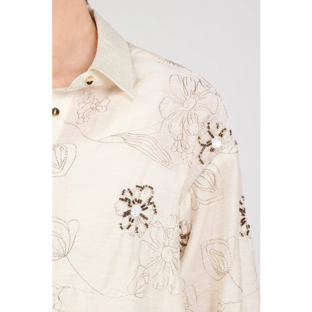 Nukus Nkf02152 17 aaliya blouse embroidery off white NKF02152 17 large