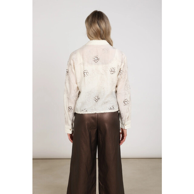 Nukus Nkf02152 17 aaliya blouse embroidery off white NKF02152 17 large