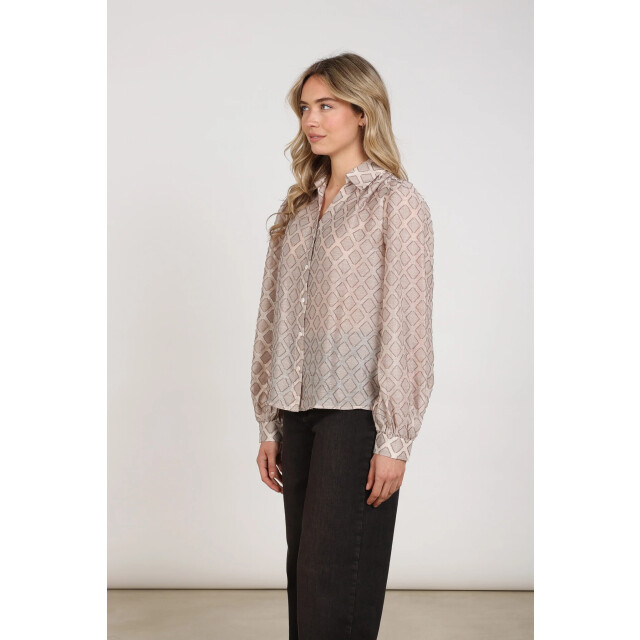 Nukus Nkf02100 9 antonella blouse pattern sand NKF02100 9 large