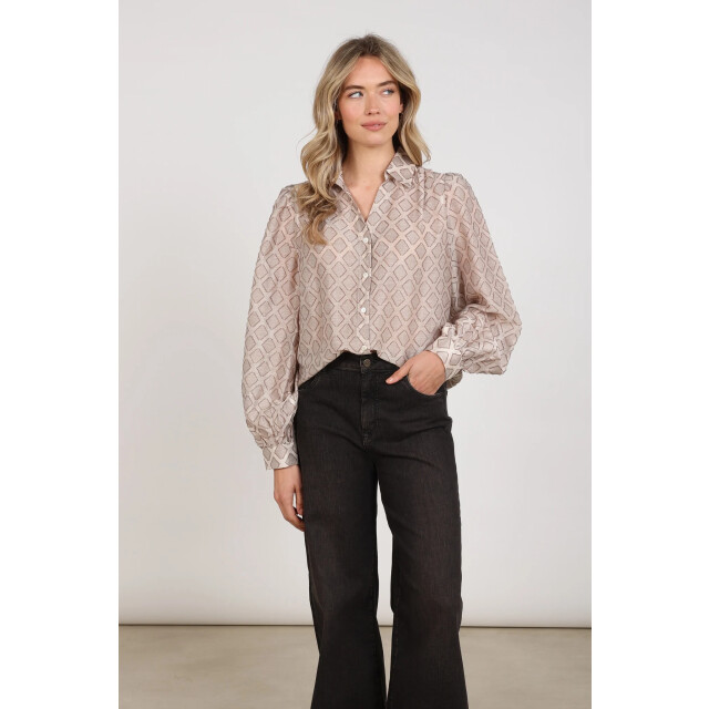 Nukus Nkf02100 9 antonella blouse pattern sand NKF02100 9 large
