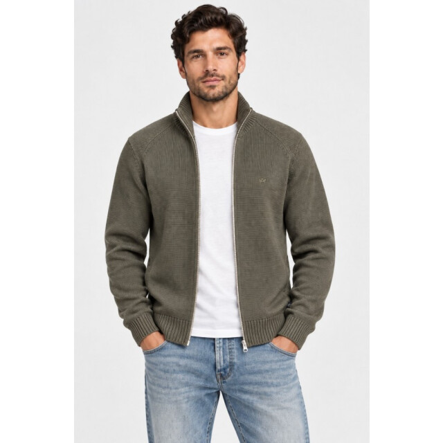 Kronstadt Ks3000031 kscaelson cardigan 1521 iron mix heren ve 1521 Iron Mix/KS3000031 KSCAELSON Cardigan large