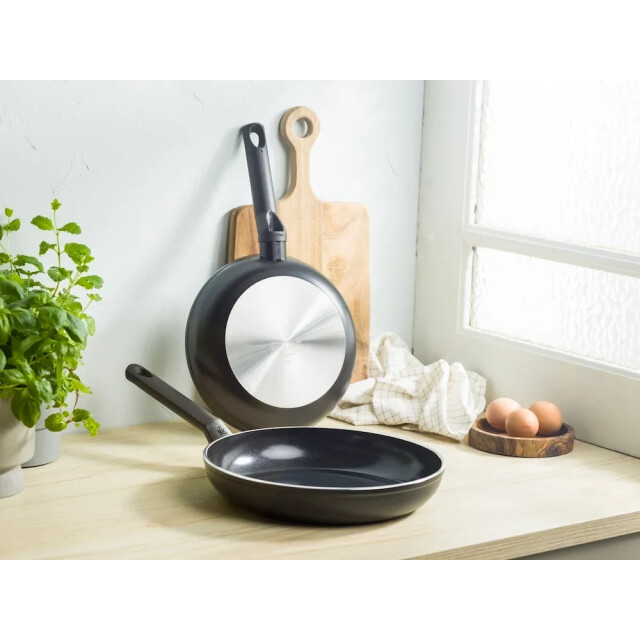 BK Cookware Easy induction ceramic koekenpan pfas-vrij  large