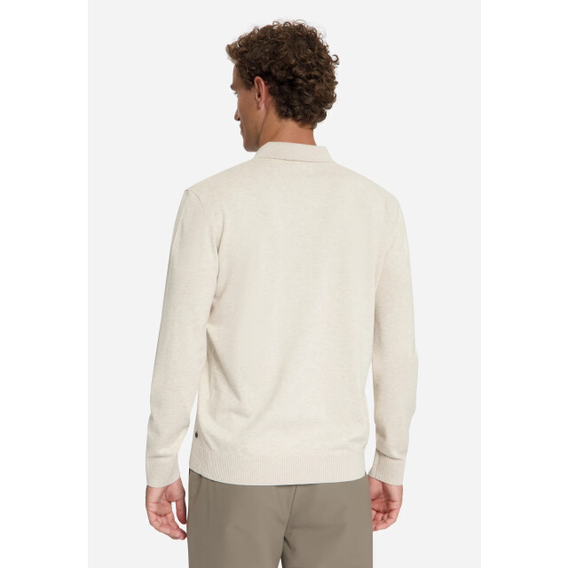 No Excess Heren polo 33210865sn 014 stone NoExcess Trui 33210865SN 014Stone large