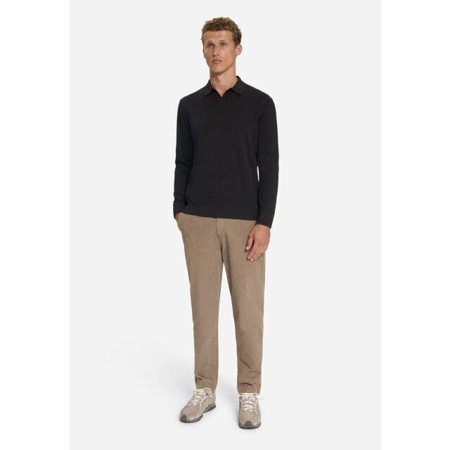 No Excess Heren polo 33210865sn 042 dark brown NoExcess Trui 33210865SN 042DarkBrown large